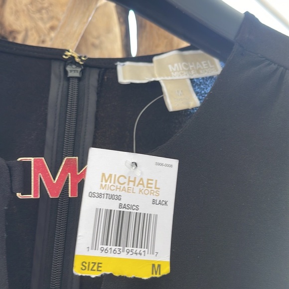 Michael Kors Black Logo Jumpsuit - Picture 5 of 11